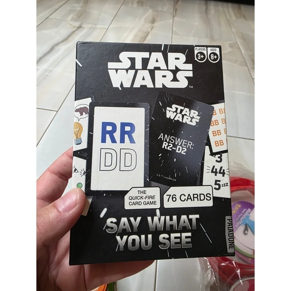 Family Game Bundle Banx Star Wars Say What You See Pokemon 90s Quiz Take N Play